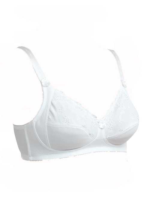 Marlon Embroidered Soft Cup Bra